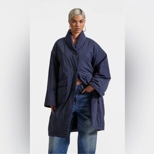 KBB by KAHLANA Women’s “The Duvet Trench Coat”